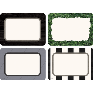 TCR8527 Modern Farmhouse Name Tags/Labels - Multi-Pack Image