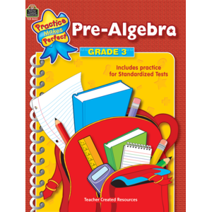 TCR8633 Pre-Algebra Grade 3 Image