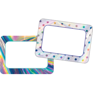 TCR8673 Iridescent Name Tags/Labels Image