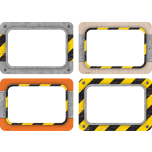 TCR8720 Under Construction Name Tags/Labels - Multi-Pack Image