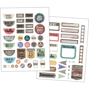 TCR8748 Home Sweet Classroom Planner Stickers Image