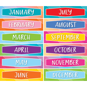 TCR8789 Colorful Vibes Monthly Headliners Image