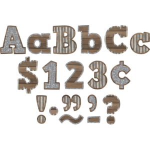 TCR8826 Home Sweet Classroom Bold Block 4" Letters Combo Pack Image