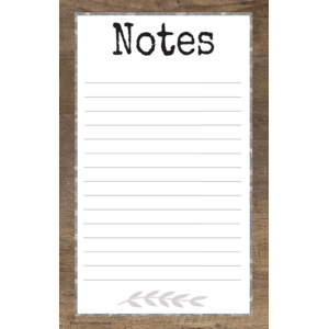 TCR8833 Home Sweet Classroom Notepad Image