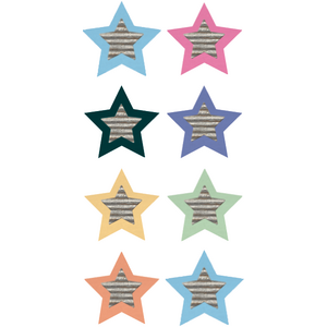TCR8836 Home Sweet Classroom Stars Mini Stickers Image
