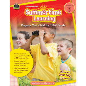 TCR8843 Summertime Learning Grade 3 Image