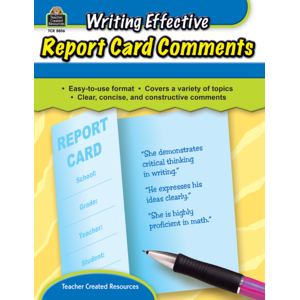 TCR8856 Writing Effective Report Card Comments Image