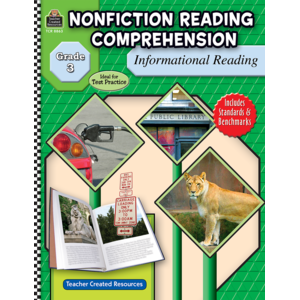 TCR8863 Nonfiction Reading Comprehension: Informational Reading, Grade 3 Image
