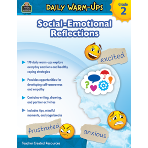 TCR9097 Daily Warm-Ups: Social-Emotional Reflections Gr 2 Image