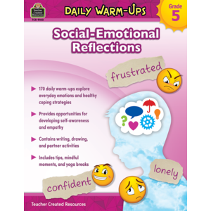 TCR9100 Daily Warm-Ups: Social-Emotional Reflections Gr 5 Image