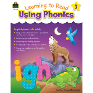 TCR9103 Learning to Read Using Phonics (Book 3) Image