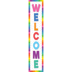 TCR9124 Colorful Welcome Banner Image