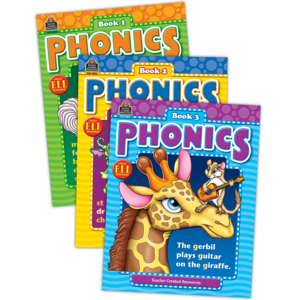 TCR9816 Phonics Set (3 books) Image