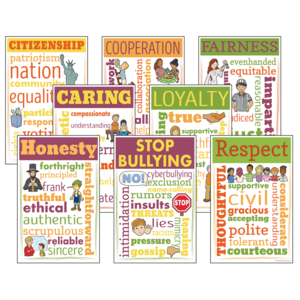 TCRCC3110 Character Education Chatter Charts Image