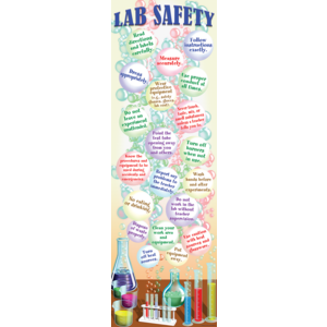 TCRV1686 Science Lab Safety Colossal Poster Image