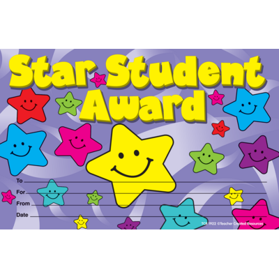 Star Student Awards - TCR1922 | Teacher Created Resources