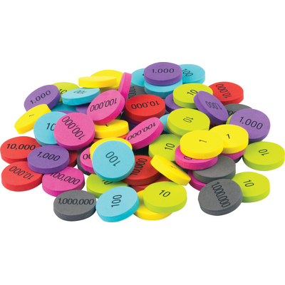 Foam Place Value Disks - TCR20715 | Teacher Created Resources