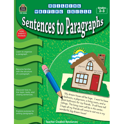Building Writing Skills: Sentences to Paragraphs - TCR3248 | Teacher ...