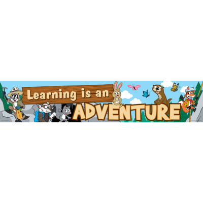 Ranger Rick Learning Is An Adventure Banner - TCR3430 | Teacher Created ...