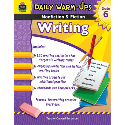 Daily Warm-Ups: Nonfiction & Fiction Writing Grade 6 - TCR3979 ...