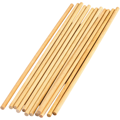 STEM Basics 1/4" Wooden Dowels 12 Count TCR20927 Teacher Created