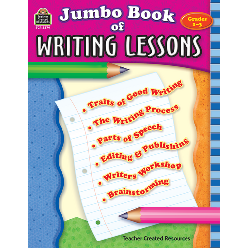 8umbo Book of Writing Lessons TCR3379 Teacher Created Resources