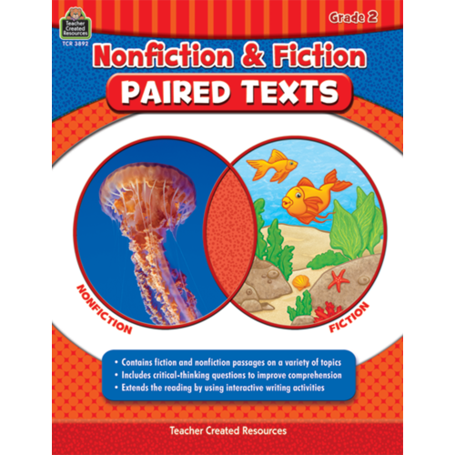 Nonfiction and Fiction Paired Texts Grade 2 - TCR3892 | Teacher Created ...