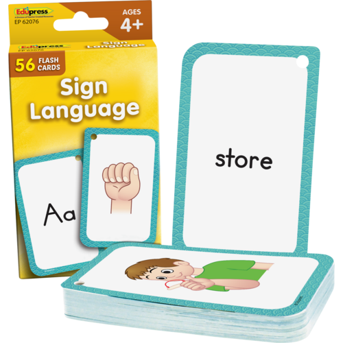 Sign Language Flash Cards - TCR62076 | Teacher Created Resources
