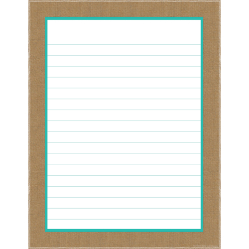 Shabby Chic Lined Chart - TCR77200 | Teacher Created Resources