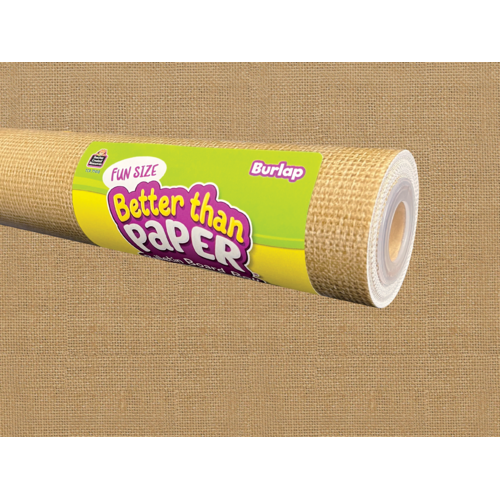 Fun Size Burlap Better Than Paper Bulletin Board Roll TCR77418
