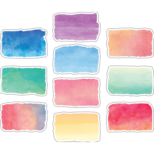 Watercolor « Themes « Decorative | Teacher Created Resources