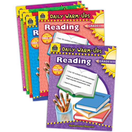 Daily Warm-ups: Reading Set (6 books) - TCR9806 | Teacher Created Resources