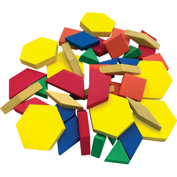 Foam Pattern Blocks - TCR20612 | Teacher Created Resources