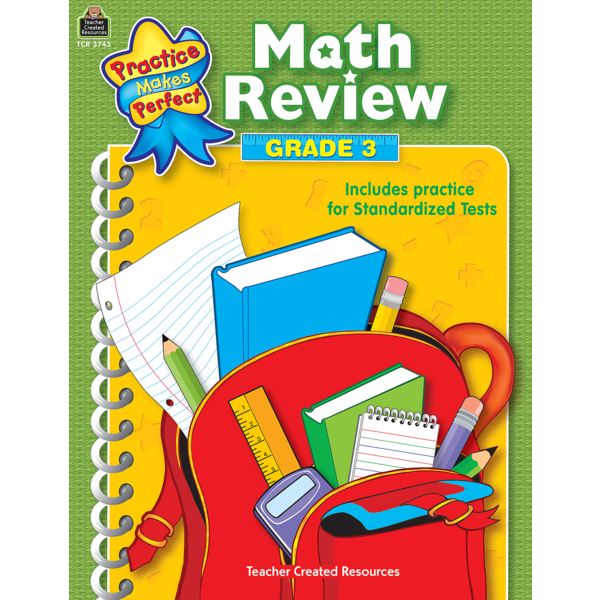 Math Review Grade 3 TCR3743 Teacher Created Resources