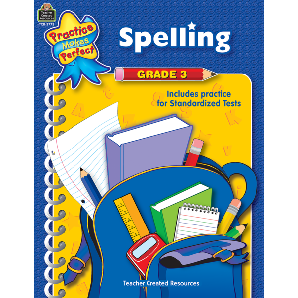 Spelling grade 3 tcr3773 teacher created resources