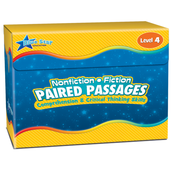 Nonfiction-Fiction Paired Passages Kit Grade 4 - TCR51254 | Teacher ...