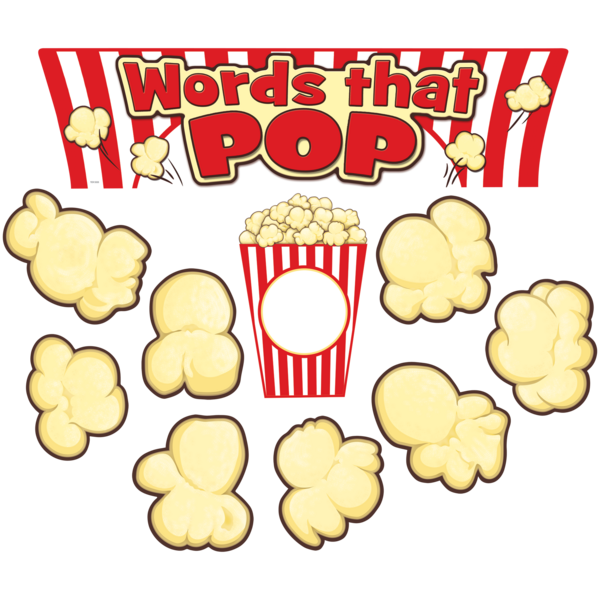Words That Pop Mini Bulletin Board Display Set TCR5333 Teacher