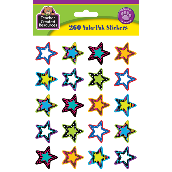 Fancy Stars Stickers Valu-Pak - TCR5365 | Teacher Created Resources