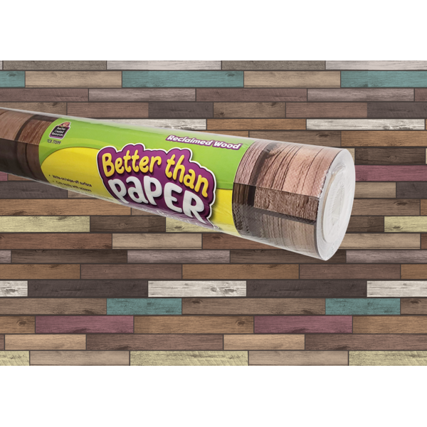 Reclaimed Wood Better Than Paper Bulletin Board Roll TCR77399