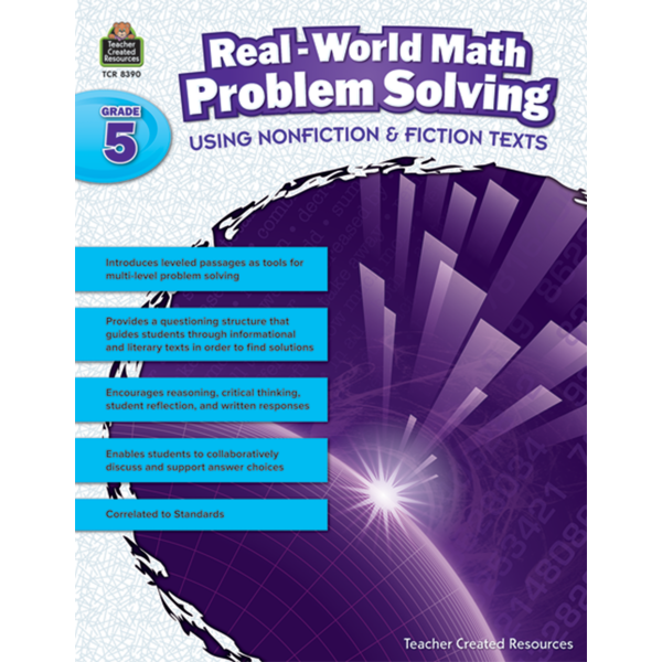 Real-World Math Problem Solving Grade 5 - TCR8390 | Teacher Created ...