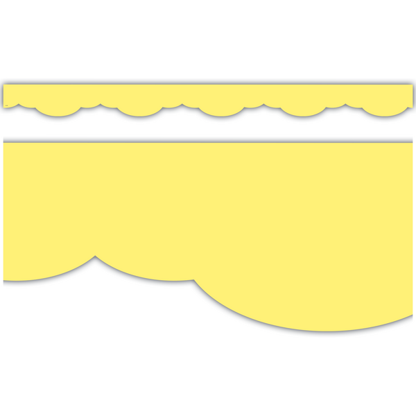 Black Scalloped Border Trim - 12 Pack Classroom Bulletin Board Decor