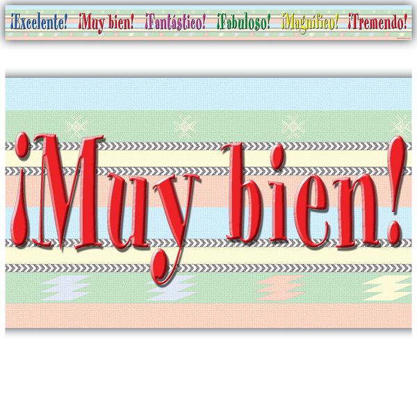 Spanish Border Trim TCRY1537 Teacher Created Resources