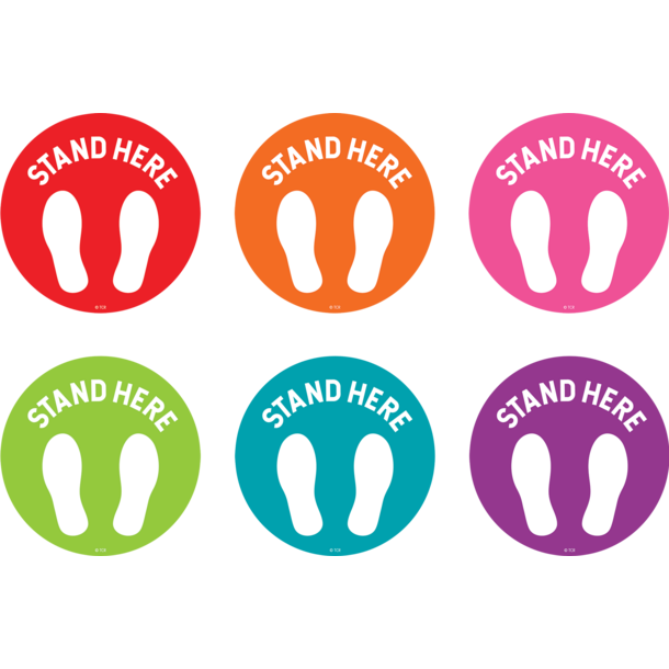 Spot On Floor Markers « Decorative Teacher Created Resources