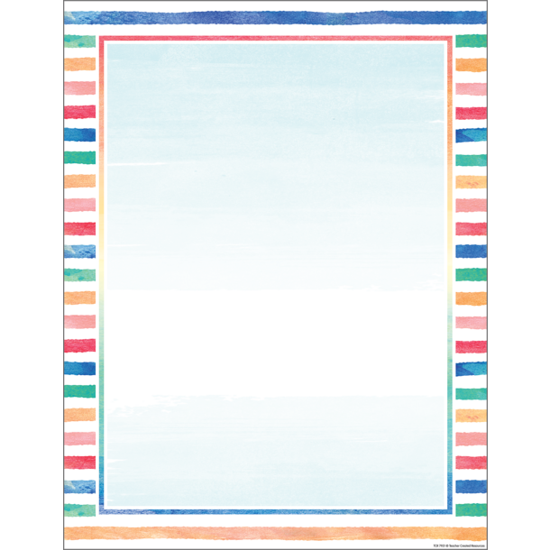 Watercolor « Themes « Decorative | Teacher Created Resources