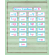 Mint Green Painted Wood 10 Pocket Chart Alternate Image A