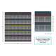 Black Polka Dots Storage Pocket Chart Alternate Image SIZE