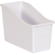 White Plastic Book Bin 6 Pack Alternate Image A