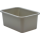 Gray Small Plastic Storage Bin 6 Pack Alternate Image A