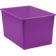 Purple Plastic Multi-Purpose Bin 6 Pack Alternate Image A