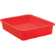 Red Large Plastic Letter Tray 6 Pack Alternate Image A